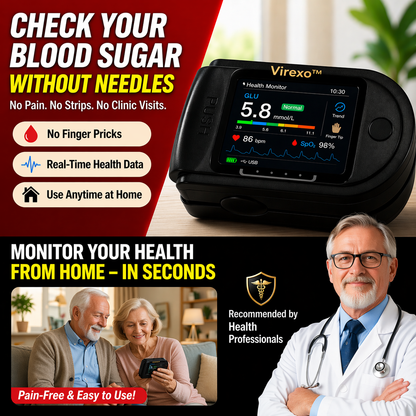 Virexo™ Develops Newly Launched Non-Invasive Smart Blood Sugar Tracking Device| High-Precision 99.9% Accuracy | TGA Certified