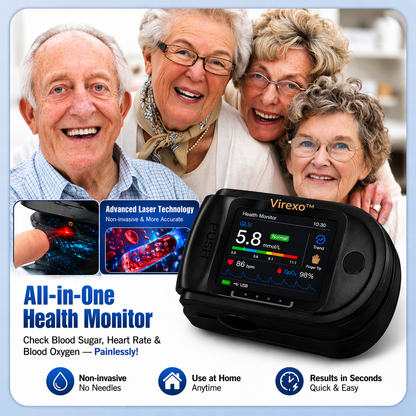 Virexo™ Develops Newly Launched Non-Invasive Smart Blood Sugar Tracking Device| High-Precision 99.9% Accuracy | TGA Certified